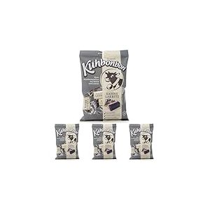 Kuhbonbon Crème Réglisse Bonbons au Caramel 200 g (Lot de 4)