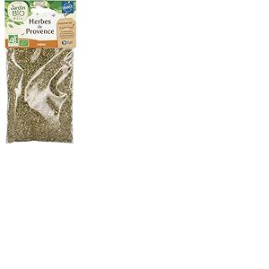 Jardin BiO &eacute;tic - Herbes de provence - bio - Sel, &eacute;pices, aromates - Certifi&eacute; AB - Sachet de 50g