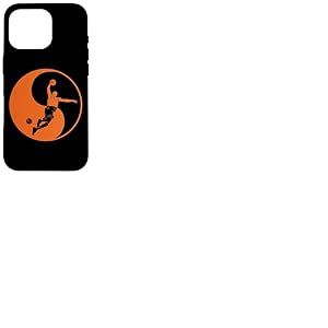 Joueur de Basket-Ball Yin-Yang-Symbol Basketball Basketball Coque pour iPhone 16 Pro
