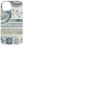 Ambiance tranquille à motifs terreux, mandala bohème Coque pour iPhone 14 Plus