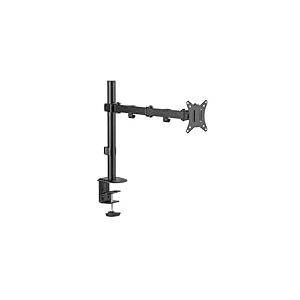 TM Electron Support articul&eacute; avec 2 Bras pour &eacute;cran, VESA jusqu'&agrave; 100 x 100, pour &eacute;crans de 17" &agrave; 32" et jusqu'&agrave; 9 kg, Guide pour c&acirc;bles, Orientation Verticale et Horizontale
