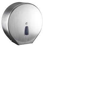 Distributeur Distributeur pour Papier Toilette Maxi Jumbo Acier Inoxydable mer plast INOX Satinato