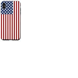 Étui drapeau américain USA drapeau patriotique américain téléphone Coque pour iPhone XS Max