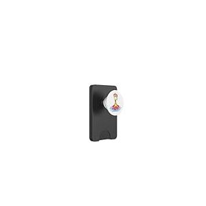 Girafe Natation Bouée Gonflable Été PopSockets PopWallet pour MagSafe