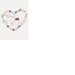 Komar Disney Winnie l'Ourson Always by your Side - Poster d&eacute;coratif pour chambre d'enfant - 50 x 70 cm - Roul&eacute; sans cadre