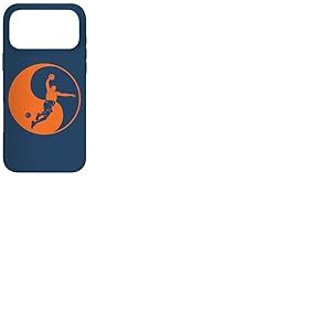Joueur de Basket-Ball Yin-Yang-Symbol Basketball Basketball Coque pour iPhone 17 Pro Max