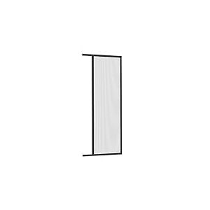 Rhino Insect Screen Moustiquaire de porte plissée pour porte coulissante Anthracite 110 x 220 cm