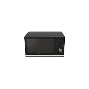 Candy Moderna CMGA20TNDB Four Micro-ondes Gril 700W 20L Digital, Fonction Gril et Décongélation, Plateau Tournant, 11 Niveaux de Puissance, 19 Menus Auto, Cuisson Express, Grille Métal, Noir