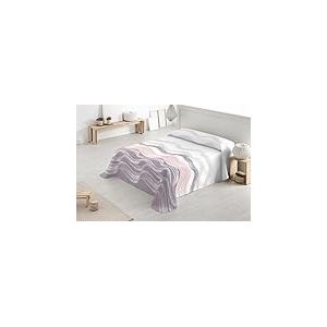 Degrees home Paraiso – Couvre-lit 1 Personne 200x260 cm Doux et léger, Aussi Parfait comme Dessus de lit ou jeté de canapé – Maquillage