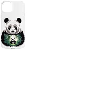 Multiple Exposure Ours Panda Lunettes De Soleil Pandas Coque pour iPhone 15 Plus