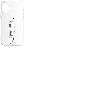 Trompette Dessin d'orchestre Coque pour iPhone 16 Plus