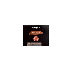 Gimoka - Caf&eacute; aromatis&eacute; CARAMEL 100% Arabica - 50 capsules compatibles pour les machines &agrave; caf&eacute; Nespresso* Professional Business Zenius et Gemini - Intensit&eacute; 8