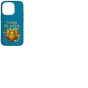 Congas Conga Player Musicien Coque pour iPhone 14 Pro