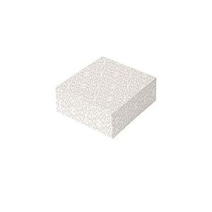 Garc&iacute;a de Pou 50 Unit&eacute;s - Bo&icirc;tes Patisseries Sans Fen&ecirc;tre Thepack deco 250 g/m2, 16 x 16 x 8 cm Blanc Carton Ondul&eacute; Nano-Micro