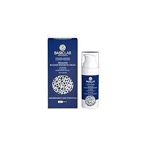 BasicLab Dermocosmetics Crème équilibrante au tréhalose - 50 ml - Pour homme et femme - Texture riche, nutrition et hydratation - Pour peau sèche - Protège la peau