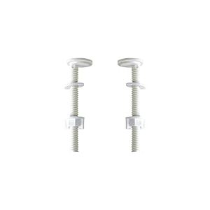 Wirquin 20719940 Vis pour fixation abattant wc Wirquin Chut fermeture ralentie, blanc