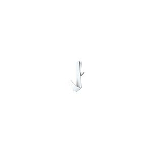 XIMAX 53115 Crochet pour paroi de Douche (sans Cadre) Blanc Accessoire pour radiateur sanitaire, 155x80x40