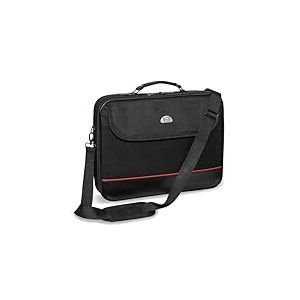 PEDEA Housse pour ordinateur portable "Trendline" &Eacute;tui pour ordinateur portable jusqu&rsquo;&agrave; 17,3 pouces (43,9 cm) Sacoche &agrave; bandouli&egrave;re, noir