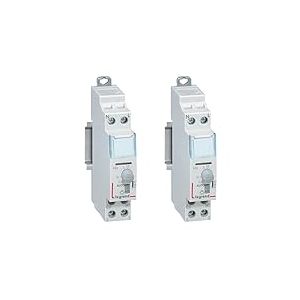 Legrand - Interrupteur crépusculaire avec cellule photoélectrique - 1200 W - 2 modules (Lot de 2)