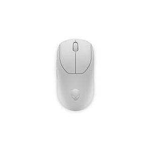 Alienware Pro Souris Gaming Sans Fil, réponse 4 KHz, commutateurs optiques magnétiques, ultralégère <60 g, 120 h d’autonomie, capteur 26 000 PPP, Lunar Light