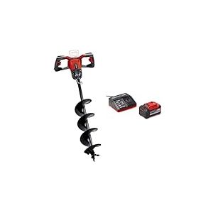 Einhell Tari&egrave;re sans fil GP-EA 18/150 Li BL-Solo Power X-Change (Li-Ion, 18 V, moteur sans charbon, m&egrave;che de forage &Oslash; 150 mm incluse) avec chargeur et batterie 5,2Ah