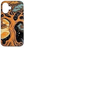 Soleil & Lune Yin Yang Arbre de Vie Yggdrasil Coque pour iPhone 16