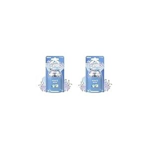 Glade&reg; Sense & Spray&trade; Recharge Pure Clean Linen Duopack - Infus&eacute; Aux Huiles Essentielles (Lot de 2)