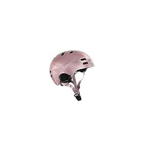 HUDORA Casque de Skate Reflect, Casque de Scooter Rose (M)