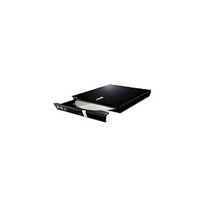 ASUS Lecteur Graveur CD / DVD externe SDRW-08D2S-U LITE Noir – Graveur DVD x8 ultra-compact, M-Disc supporté, compatibilité Windows et Mac OS