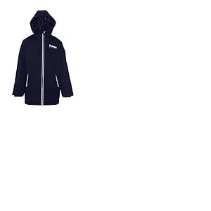 REDSKINS Junior Parka Polaire Manteau Thermique V&ecirc;tement Chaud Doudoune Impermeable Veste Enfant Gar&ccedil;on Fille Mod&egrave;le 1003 MARINE Taille 14 ANS