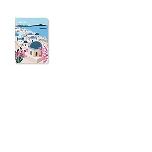 Letts of London Agenda semainier 2026 Wanderlust Santorini 26-082438 A6