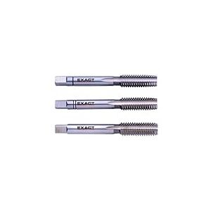 Exact 30102 Lot de tarauds manuels M4 HSS DIN 352