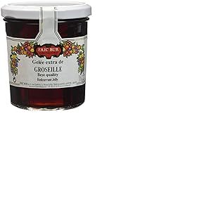 ERIC BUR Gel&eacute;e Extra de Groseilles 370 g - Lot de 3