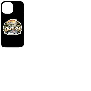 Olympia Washington Souvenir City State Capital R&eacute;tro Vintage Coque pour iPhone 13 Pro Max