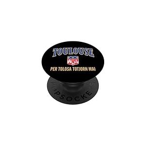 Écusson Toulouse France for Toulouse Always More PopSockets PopGrip Adhésif