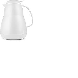 Helios Zeo Pichet isotherme en plastique mat, 1 l (Noir)