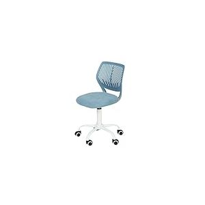 FurnitureR 360 Swivel Mesh Back Fabric Seat Height Adjustable Desk Chair Chaise d'écriture de Noël pour la rentrée Scolaire, Cadeau pour garçons et Filles, Tissu Polypropylène, D39xW40xH87cm