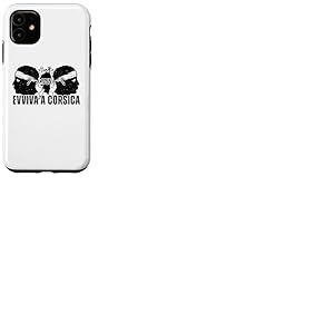 Corsica 1755 T&ecirc;te De Maure Drapeau Corse Vintage Coque pour iPhone 11