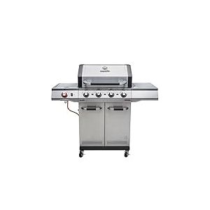 Char-Broil Advantage PRO S 4 - Barbecue à gaz à 4 Brûleurs, avec TRU-Infrared Technology et Brûleur Sear 900 °C Acier Inoxydable