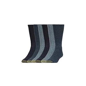 Gold Toe Harrington Chaussettes mi-mollet pour homme, plusieurs paires, Large