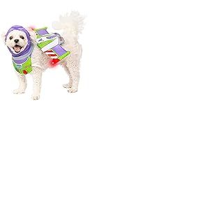 Rubie's Disney Toy Story Accessoire de Costume pour Animal Domestique Buzz l'Éclair Taille M/L