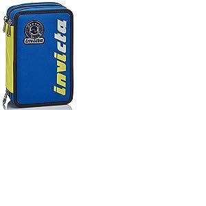 Seven Trousse &agrave; Crayons - Trousse &agrave; Stylos, Bo&icirc;te &agrave; Papeterie, Trousse Remplie de Stylos, Marqueurs et Autres, pour les Fournitures Scolaires, pour Filles et Gar&ccedil;ons, 3 Compartiments, Xxl Kupang