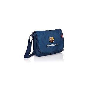 FC Barcelona The Best Team 5 Sac bandouli&egrave;re, 35 cm, 9 liters, Bleu (Navy Blue)
