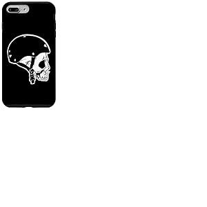 T&ecirc;te de Mort avec Casque de Skateboard Coque pour iPhone 7 Plus/8 Plus