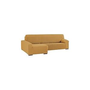ECOMMERC3 Housse de canapé d'angle bi-élastique pour accoudoir Long Gauche - Couleur Moutarde Adaptable à Tous Les modèles - Housse de canapé en Mousse de Fixation