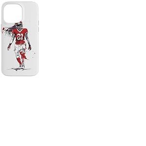 Football américain Fille Sport de Plein air Coque pour iPhone 14 Pro Max