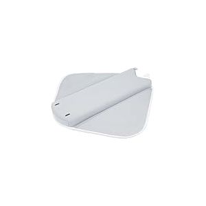 Ubbi Cushioned Elbow Rest, Non-Slip, Baby and Toddler Bath Time Must Have Accessory for Parents, Included Pockets for Bath Supplies Storage, Grey Stingray