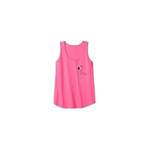 Femme Flamant Rose Dans la Poche Flamant Rose Pink Flamingo Débardeur