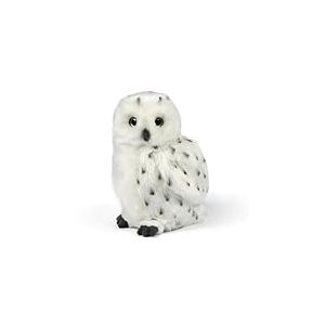 Peluche Living Nature - Harfang des neiges moyen (18cm)