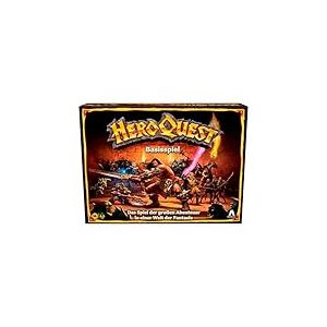 Wizards of The Coast Avalon Hill HeroQuest Jeu de société de Base Dungeon Crawler Fantasy Adventure Game à partir de 14 Ans pour 2 à 5 Joueurs.